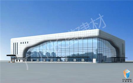湖南邵阳烟草局外墙铝蜂窝板应用效果图 湖南邵阳烟草局外墙铝蜂窝板应用效果图