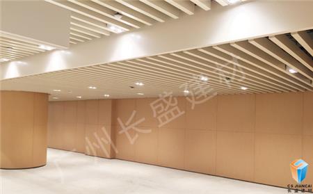 地下车库木纹铝蜂窝板隔墙 地下车库木纹铝蜂窝板隔墙