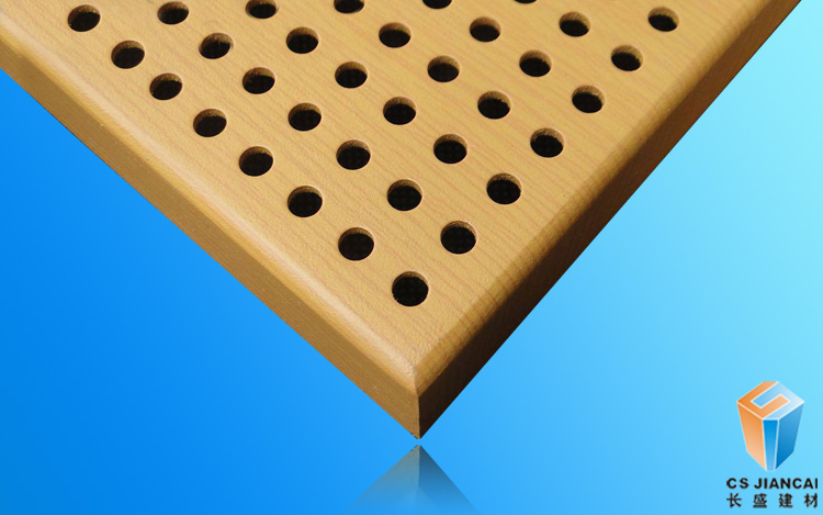 木纹冲孔铝单板边角 木纹冲孔铝单板边角