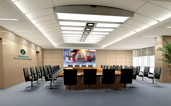 造型天花板办公室装饰图 造型天花板办公室装饰图